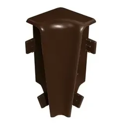 Eck Für Sockel Naturel Braun, PVC, Länge 2 cm, IROHDB