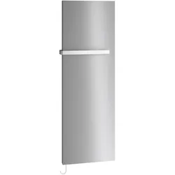Kermi Rubeo-E Infrarotheizkörper, Glanzsilber Metallic, 1925x470x66 mm, Handtucherwärmung, max. 360 W, Schutzklasse IPX4
