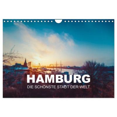 Hamburg - die schönste Stadt der Welt (Wandkalender 2026 DIN A4 quer), CALVENDO Monatskalender
