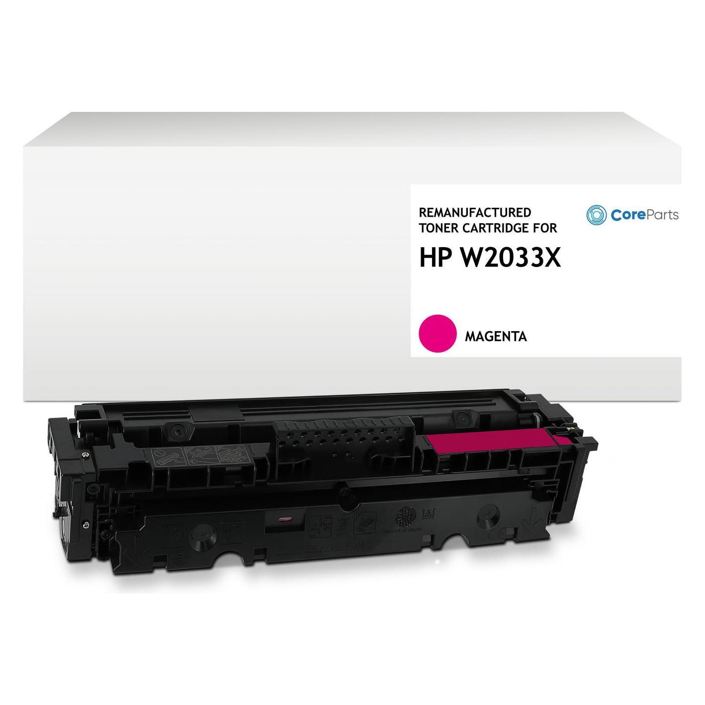 CoreParts Lasertoner for HP Magenta (QI-W2033X)