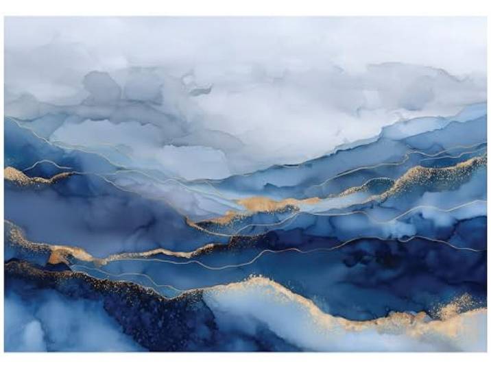 WallArena Vlies Fototapete, Marmor, 150x105cm