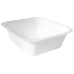 Ekoe Plastic Free Solutions Ekoe Einweg-Zuckerrohrschalen 5-6 kompostierbare Portionen 100 Stk