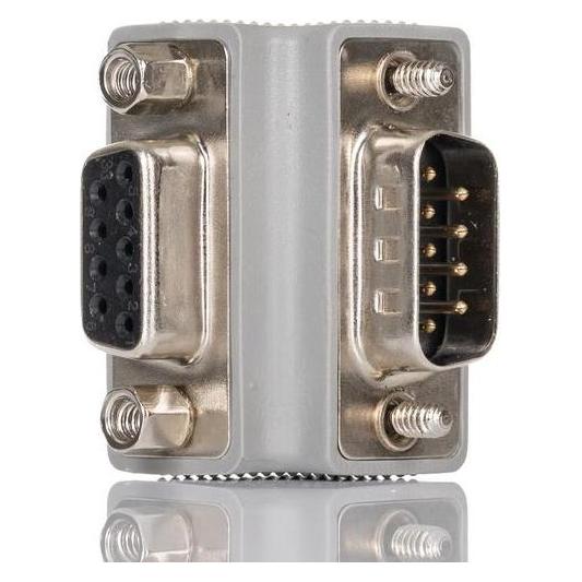 StarTech com Serial Adapter Cable, DB9, DB9, Grau (0.09 m) (GC99MFRA2)