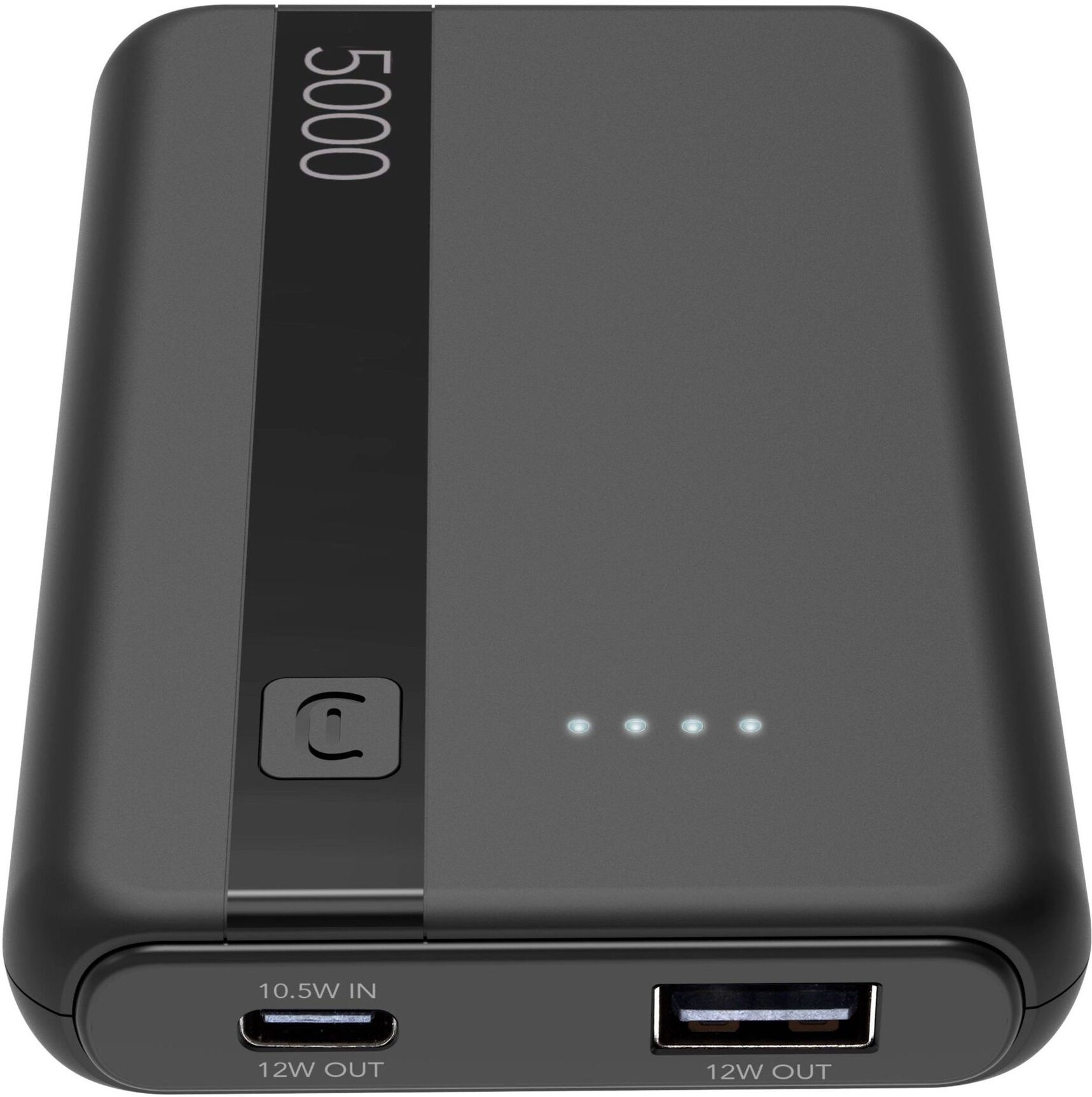 Power bank Cellular Line PBENTRY5000K Black