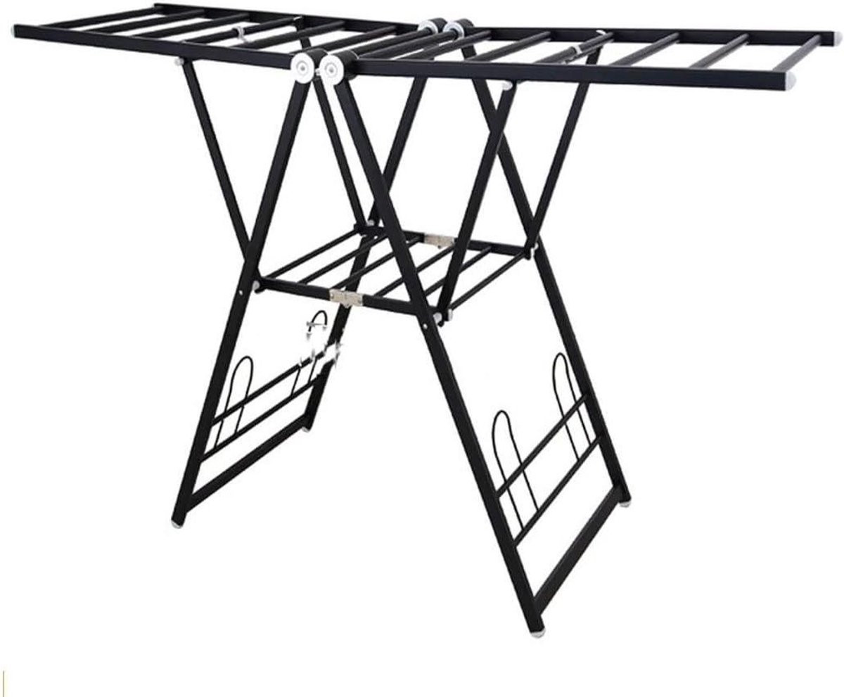 Inklapbaar aluminium droogrek voor kleding en wasgoed, 150 cm