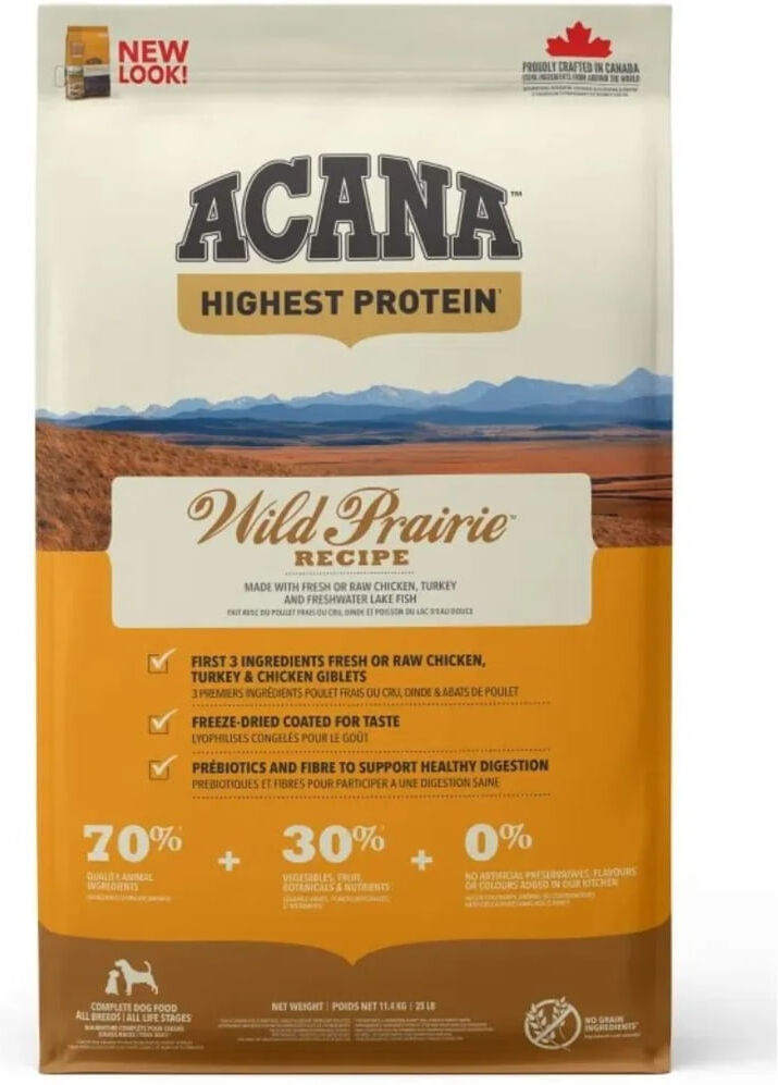 Acana Wild Prairie KIT RISPARMIO 3X11.4KG