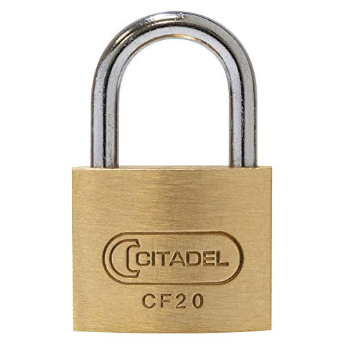 ABUS 31993 CITADEL CF20 C hangslot, messinging, goud