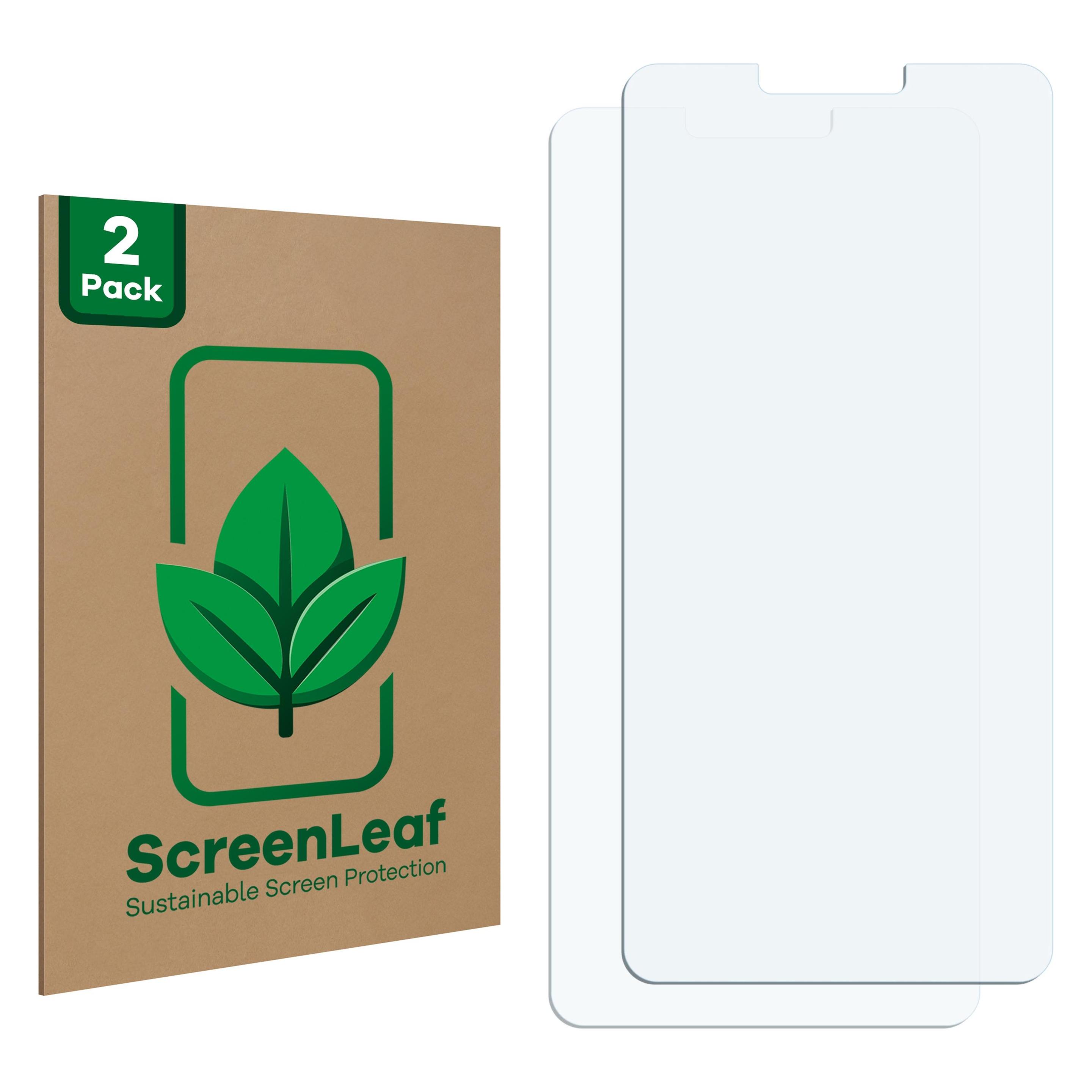 ScreenLeaf Schutzfolie für Itel A45 Displayschutz Display Schutz Folie Klar Transparent (Itel A45) (6153569)