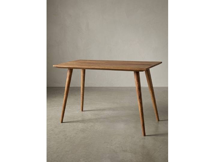 KADIMA DESIGN Esstisch Massivholz Esszimmertisch SAVIO, Retro Landhausstil, handgefertigt