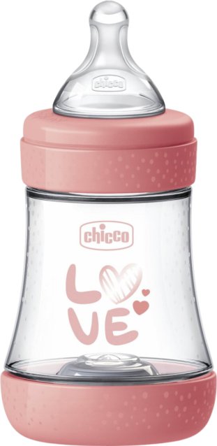 Chicco Biberão Perfect5 Fluxo Normal 150ml Rosa