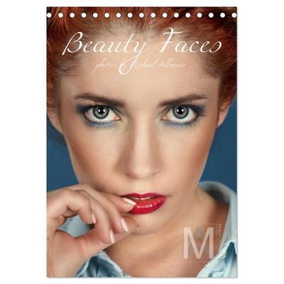 Beauty Faces - Photos by Michael Allmaier (Tischkalender 2026 DIN A5 hoch), CALVENDO Monatskalender