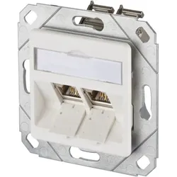 Metz Connect Anschlussdose, Cat.6A TN E-DATmod-2Upk-rws