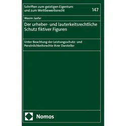 Der urheber- und lauterkeitsrechtliche Schutz fiktiver Figuren, Fachbücher von Wasim Jaafar