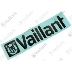 VAILLANT Firmenschild Vaillant-Nr. 0020266395
