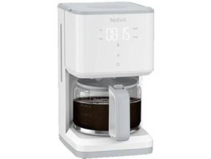 Cafetière filtre programmable TEFAL SENSE blanche 15 tasses 1 25L CM693110