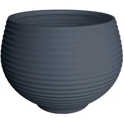 WellHome - Blumentopf "Sapphire Collection", Ø32cm, Farbe grau