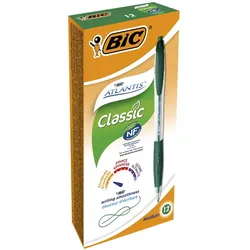 Bic, Schreibstifte, Atlantis Classic Druckkugelschreiber (12x)
