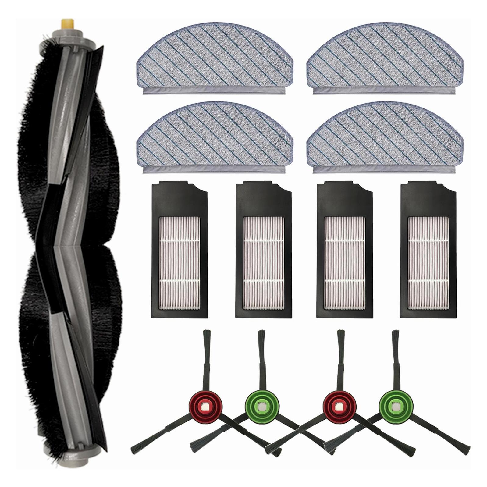 Roboparts Zubehör Set für Ecovacs Deebot X1 Plus (40264167)