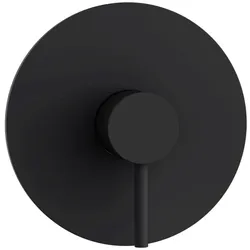 Herzbach SIRO BLACK Brausebatterie Farbset Schwarz matt, 30.120555.1.12 30.120555.1.12