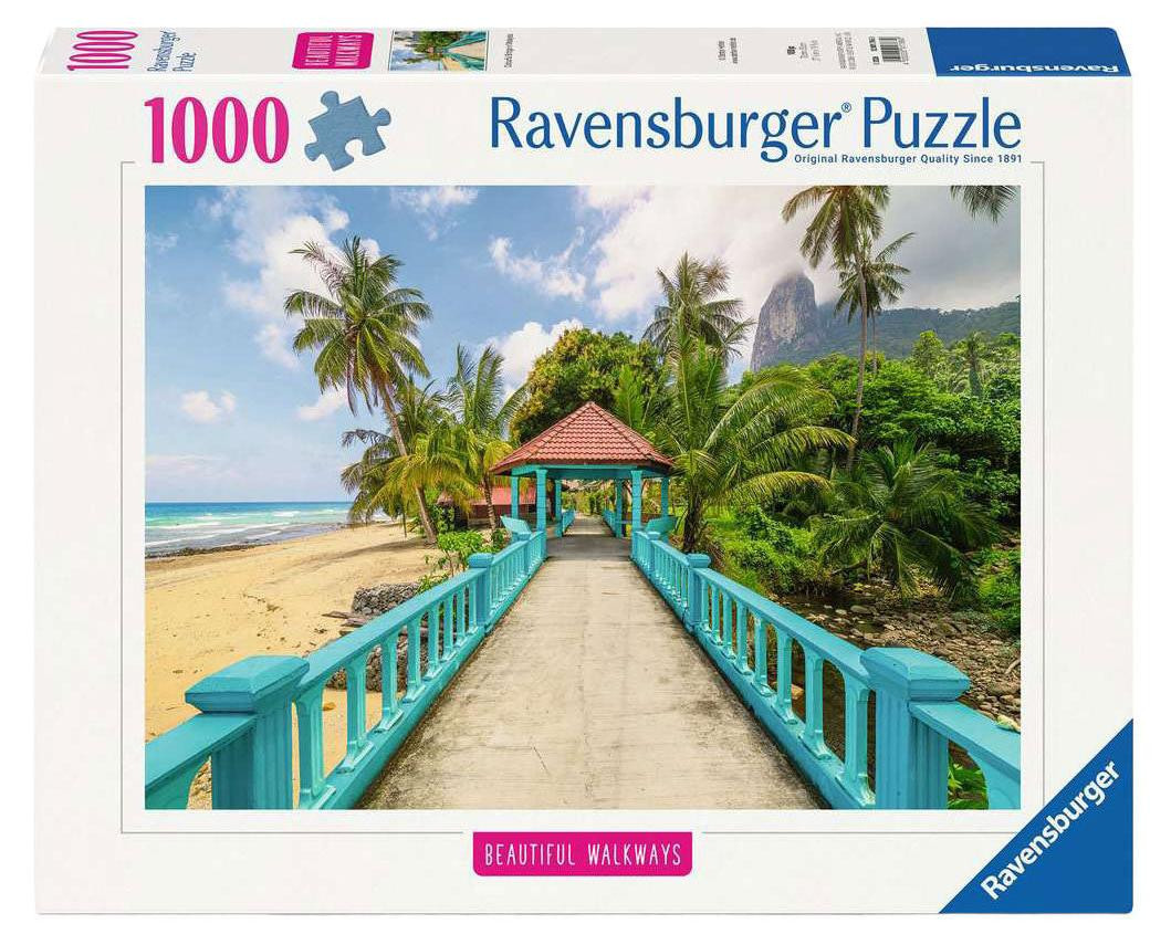Ravensburger Puzzel Kleurenrijke brug in Maleisië 12001766