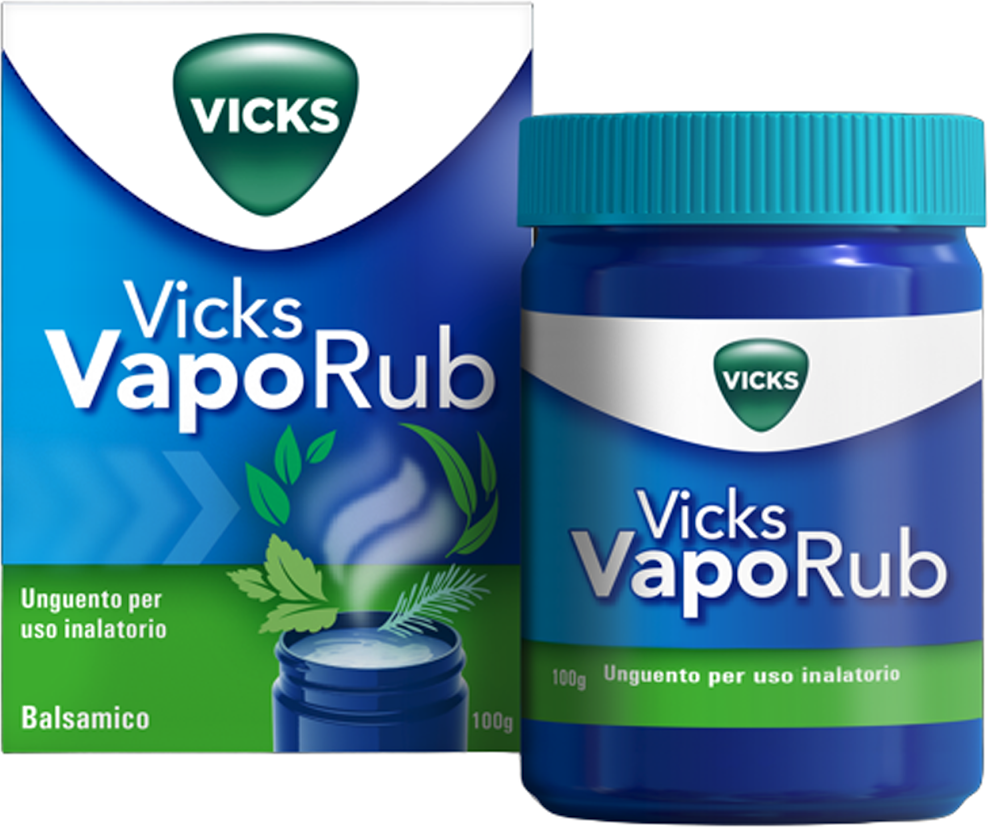 GMM FARMA Srl Vicks VapoRub Unguento Inalatorio, 100 g