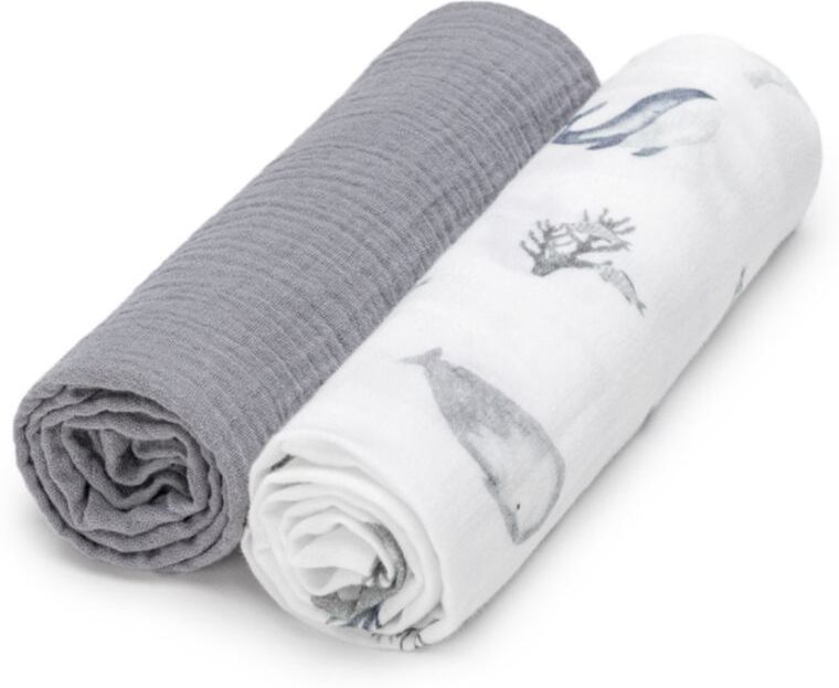 T-TOMI BIO Muslin Diapers couches lavables Gerda 2 pcs