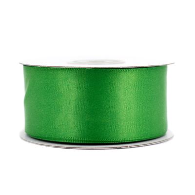 Creativery Doppelseitiges Satinband 38mm x 20m Schleifenband Geschenkband Stoffband Grün
