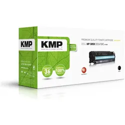 KMP, Toner, H-T157 Toner kompatibel mit HP CE 410 X (BK)