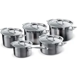 Le Creuset Plus, Pfannenset + Topfset, Silber