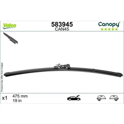 Scheibenwischer VALEO 583945 für Alpina BMW Audi Mini Mercedes-Benz Renault B3