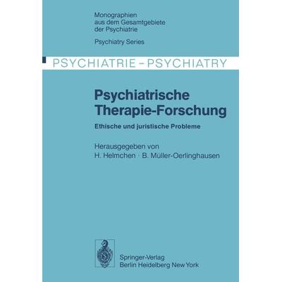 Psychiatrische Therapie-Forschung, Taschenbuch von , Springer Berlin, 978-3-642-87983-8