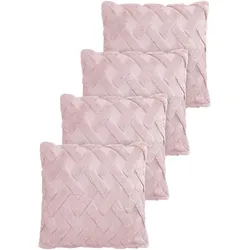 Aspero, Dekokissen, 4er Set Kissenbezüge Sofia (45 x 45 cm)