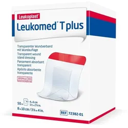 Leukomed Transp. Plus Sterile Pfl. 7.2x5 cm 5 ST