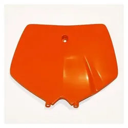 UFO, Motorrad Zubehör, UFO-Nummernschild KTM SX '99-'02 Orange
