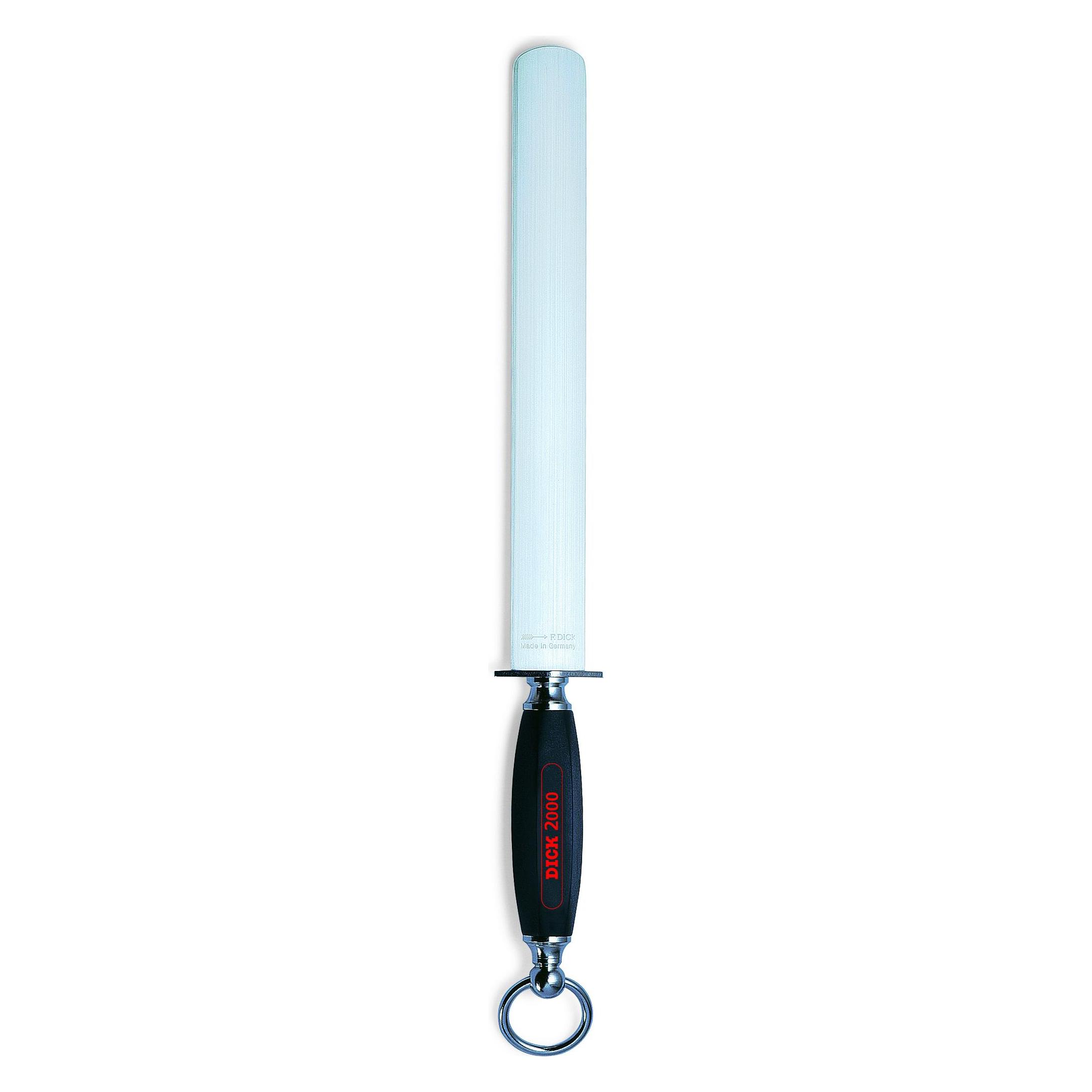 F. Dick Wetzstahl DICK 2000 (Klingenlänge 28 cm, Wetzstahl, Schleifwerkzeug für Kochmesser, Schleifs (72000280)