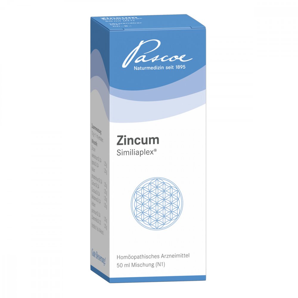 Pascoe pharmazeutische Präparate GmbH Zincum Similiaplex Tropfen 03954852