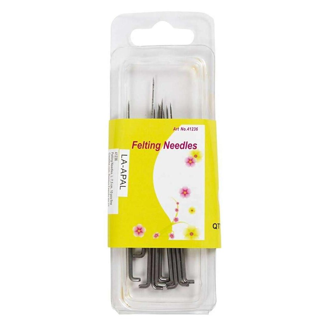 Creativ Company Filznadel fein 7.5 cm, 10 Stück (41236)