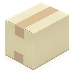 KK Verpackungen 1000 Graskartons 200 x 150 x 150 mm Grapapier Kartons Versandkartons aus Graspapier