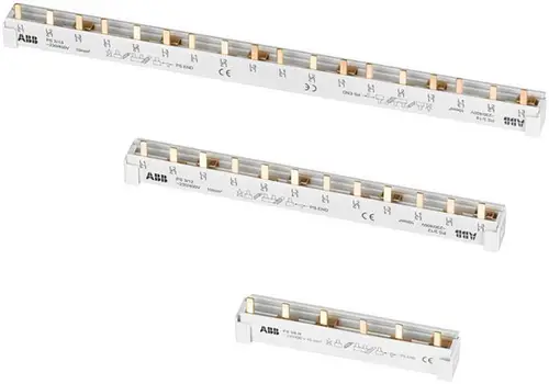 ABB 2CDL230001R1012 STOTZ-KONTAKT Phasenschiene PS3/12 3phasig 12 Module Phasenschiene Anzahl Reihen 3 3polig 10mm² 1St.