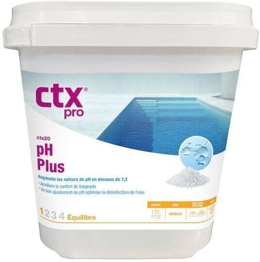 pH Plus granulés CTX 20 - 5kg