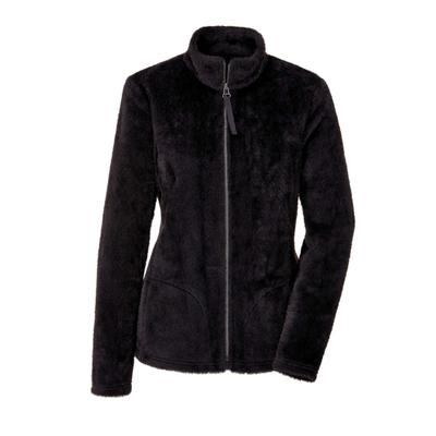 Kurzjacke GOLDNER "Teddyjacke mit Glanzeffekt", Damen, Gr. 48, schwarz, Obermaterial: 55% Polyacryl PAN. 45% Polyester PES., gerade, Gerade, Jacken Kurzjacke, Glitzereffekt