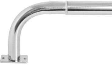Meriville 1-Inch Diameter Wrap Around Blackout Curtain Rod