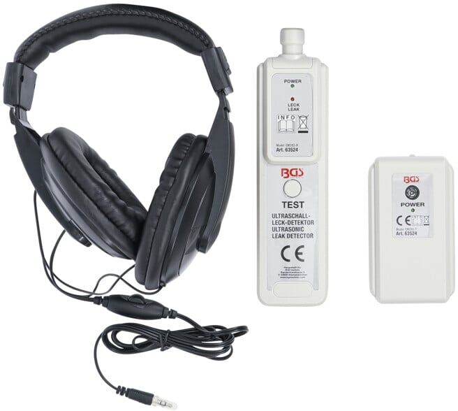 BGS Détecteur de fuites ultrason pour réservoir de gaz, d'air, d’eau ; BGS technic (63524)