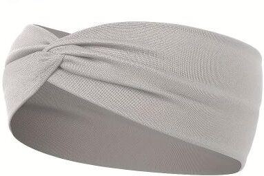 Fusion Finds Comfort Fit Wide Headband Knotted Yoga Headband For Sports, Running & Everyday Style 13