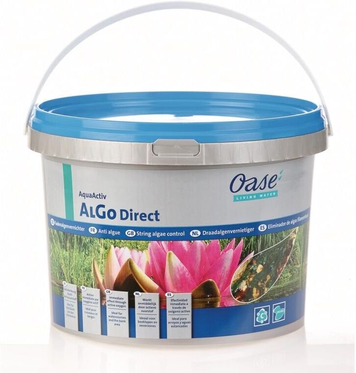 Aquariumfilter OASE "AquaActiv AlGo", blau (grau), Filteranlagen, Aquariumfilter grau Einheitsgröße