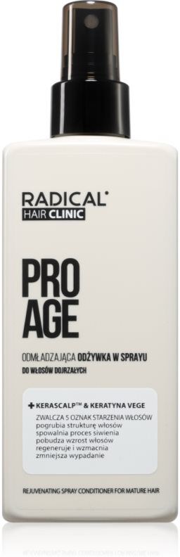 Farmona Hair Clinic Pro Age Rejuvenating Spray Conditioner après-shampoing sans rinçage pour cheveux matures 200 ml