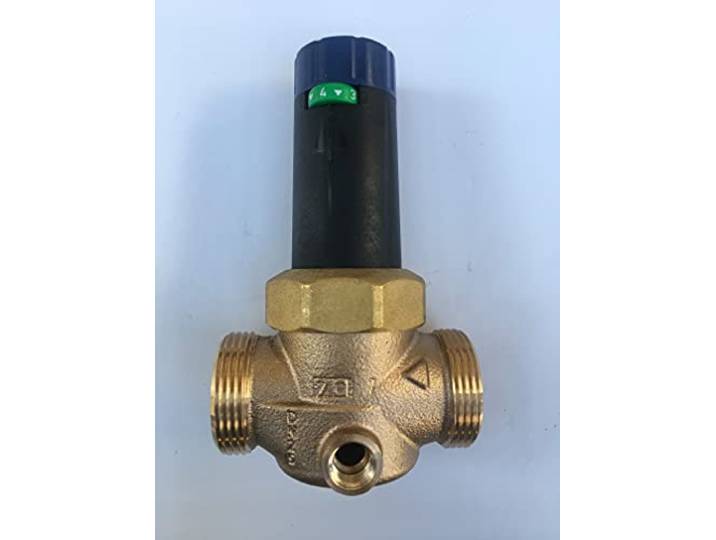 Ritzer by SYR Druckminderer 315 für Trinkwasser, Druckregler (DN 20 mit Gewindegröße 1 , Einbaulänge 75mm, ohne Manometer)