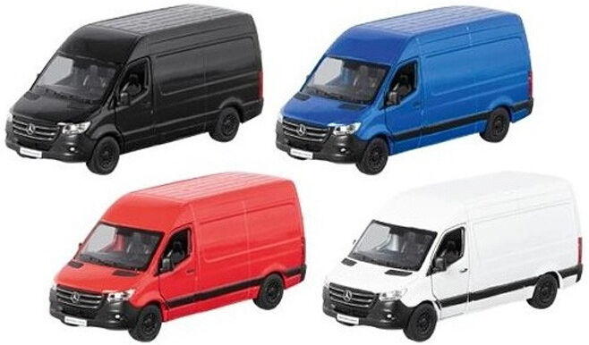 Mercedes Benz Sprinter, Véhicule à rétrofriction en métal - Goki