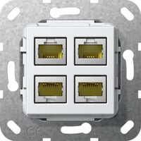 Modular Jack RJ45 Kategorie 6A, Abdeckung Retail