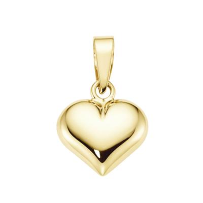 Herzanhänger LUIGI MERANO "Herz, Gold 375", gold, Schmuckanhänger, Damen, onesize